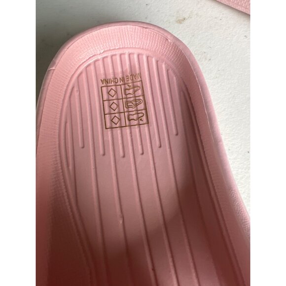NEW Pink Slip-On EVA Foam Shower Slides Beach Outdoor House slippers - Picture 4 of 4